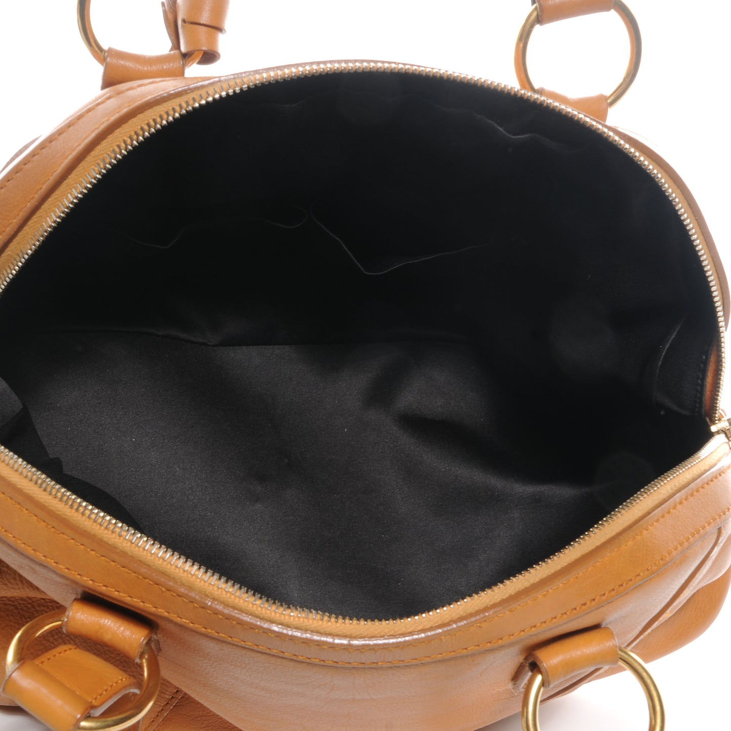 Leather Large Muse Camel