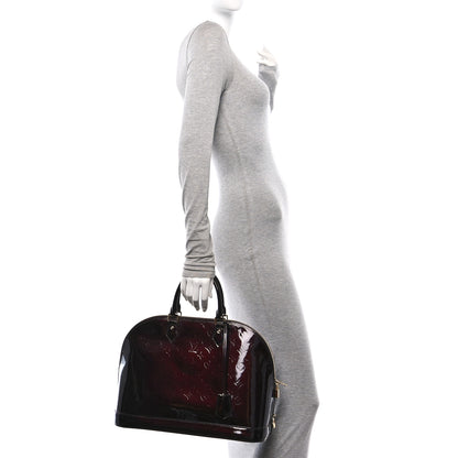 Louis Vuitton Vernis Alma GM Amarante 2 of 12