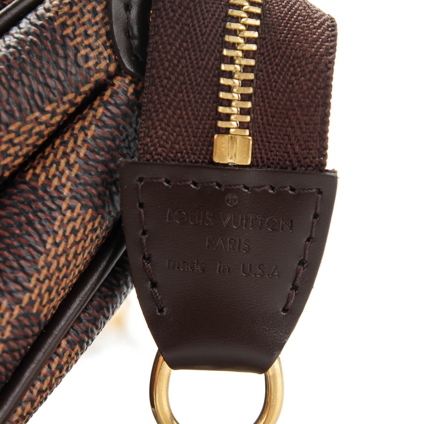 Damier Ebene Eva Clutch