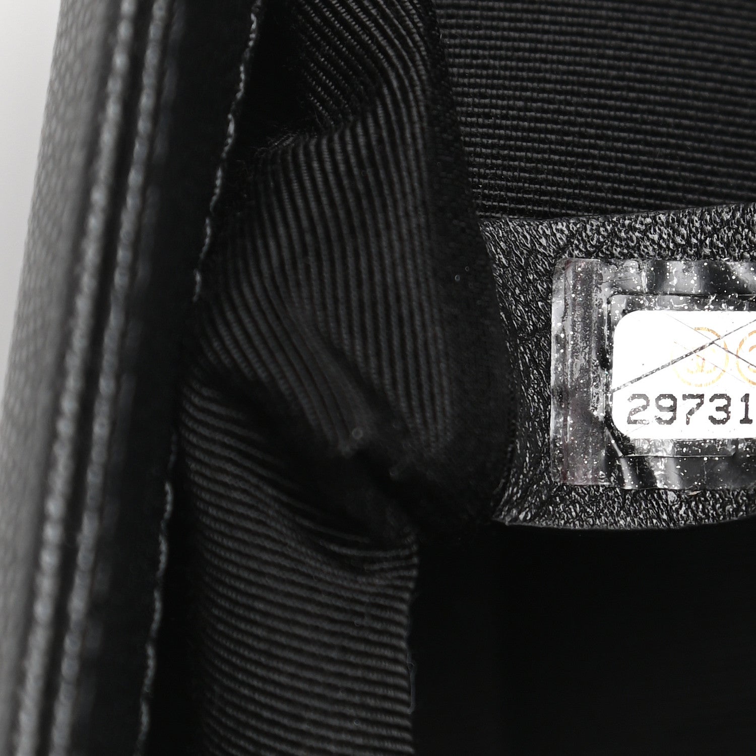 Chanel Caviar Quilted Medium Boy Flap Black 7 of 9