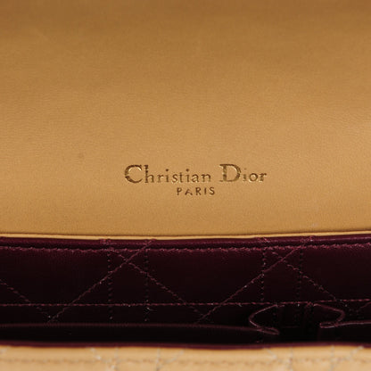 Christian Dior Lambskin Cannage Large Miss Dior Flap Beige 6 of 8