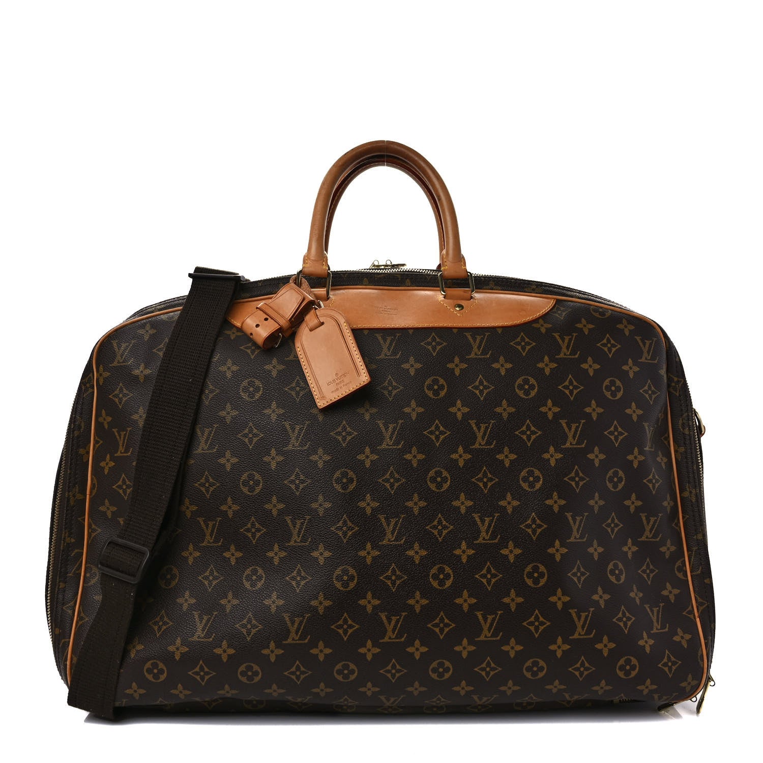 Louis Vuitton Monogram Alize 2 Compartment Luggage Travel Bag 1 of 17