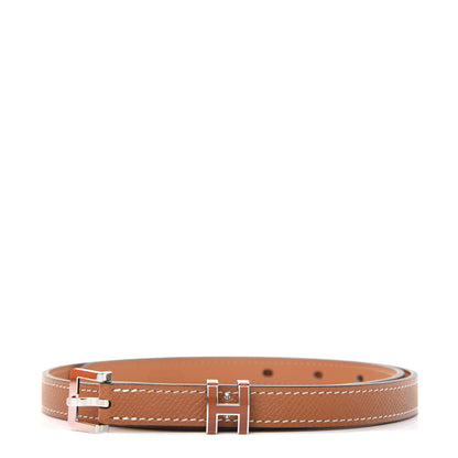 Hermes Epsom 15mm Pop H Belt 70 Gold 1 of 10