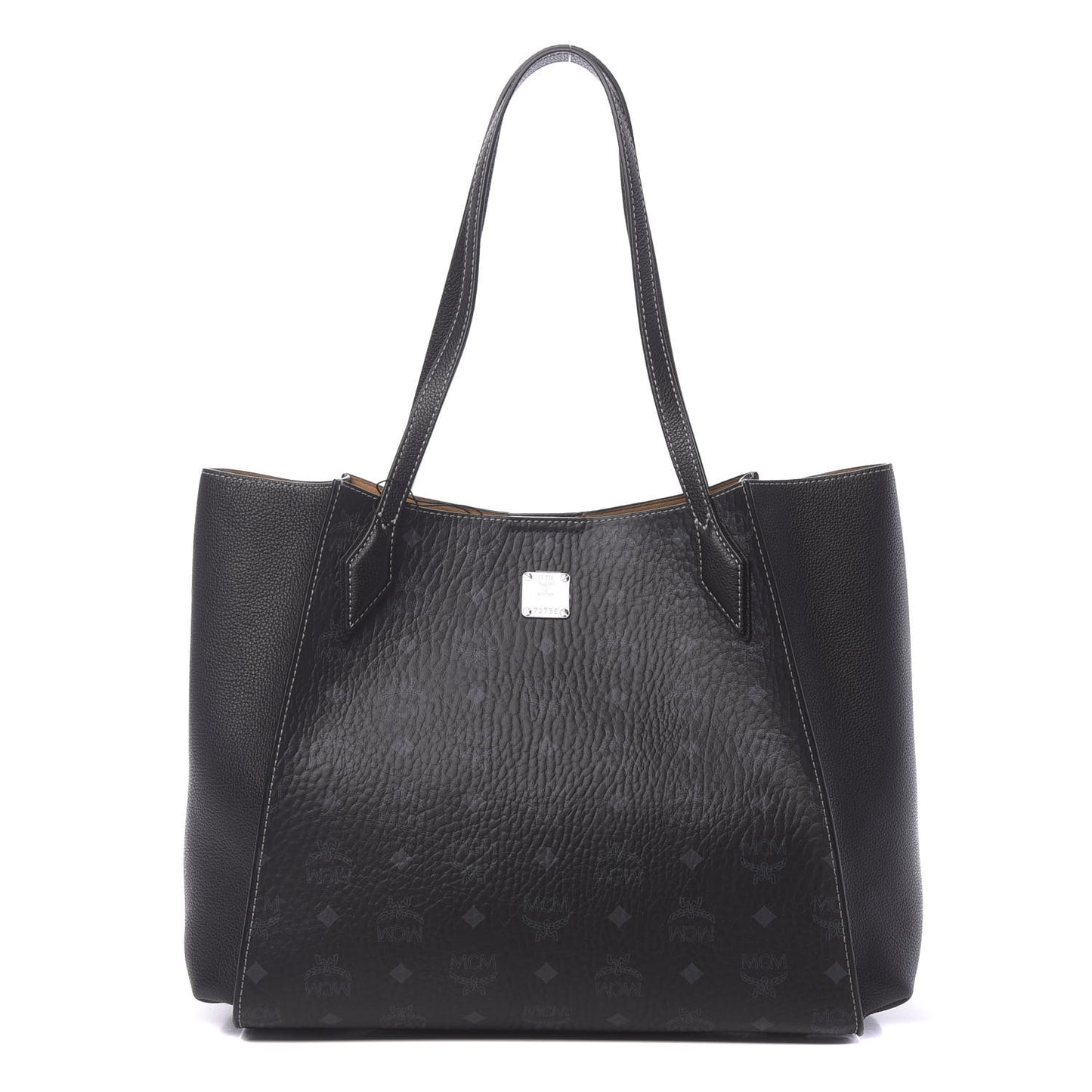 Visetos Medium Yris Shopper Tote Black