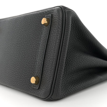 Hermes Togo Birkin 25 Black 10 of 11