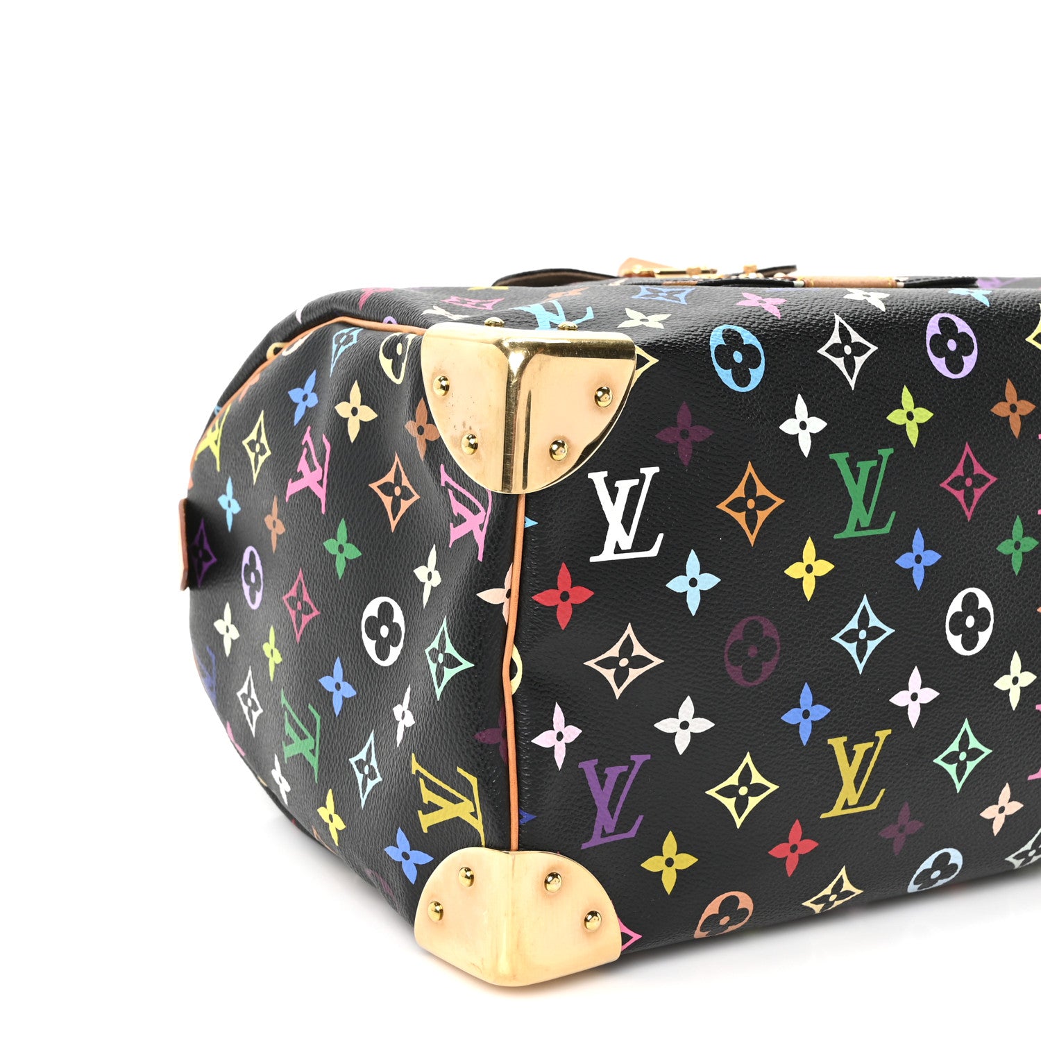 Louis Vuitton Monogram Multicolor Speedy 30 Black 7 of 8
