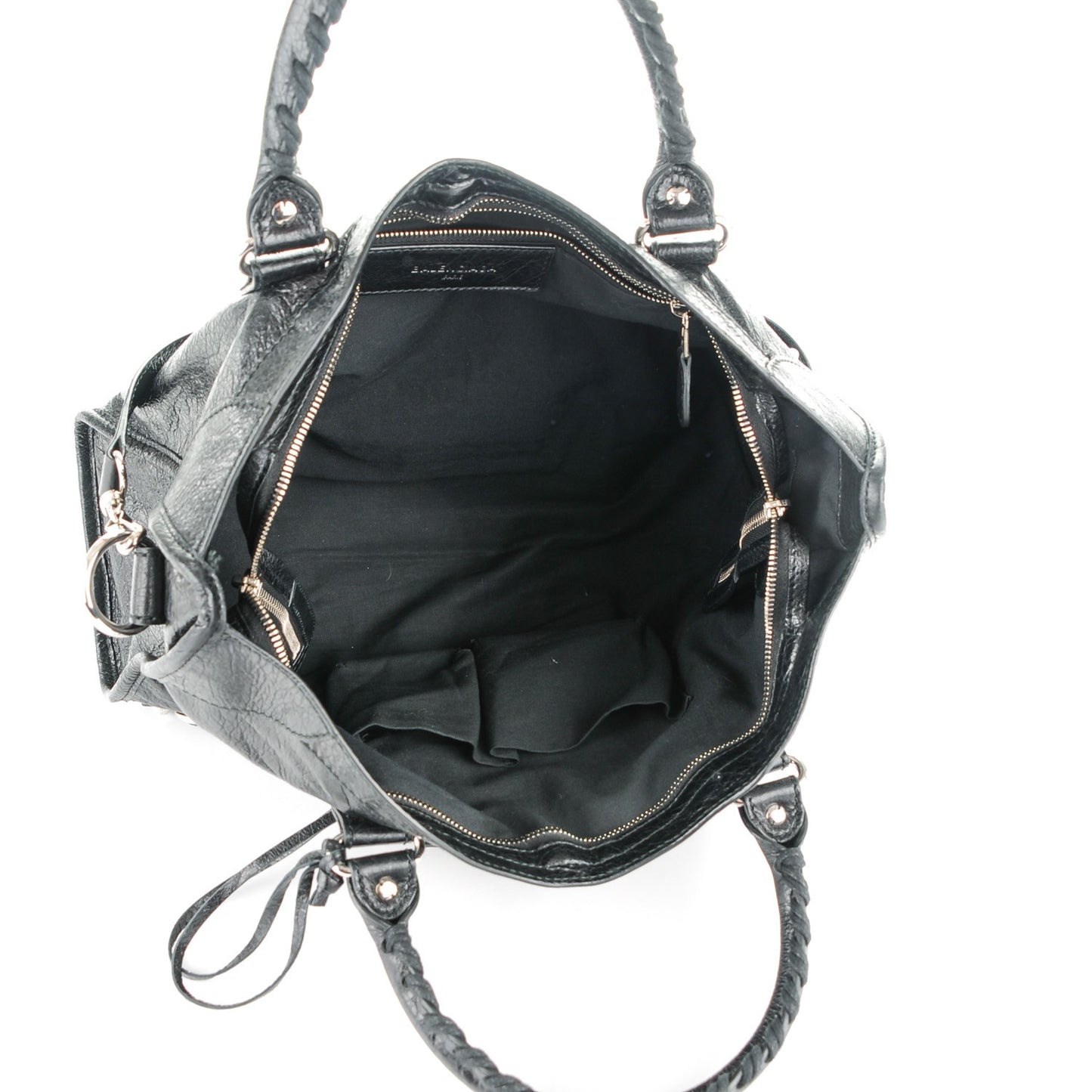 Agneau Giant 12 Silver Hardware City Black