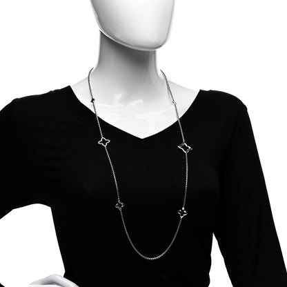 David Yurman Sterling Silver 25mm Quatrefoil Chain Necklace 2 of 4