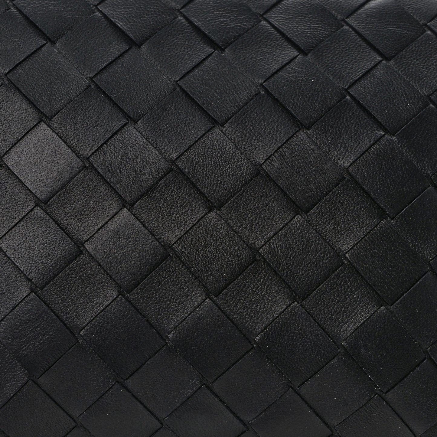 Nappa Intrecciato Belt Bag Black