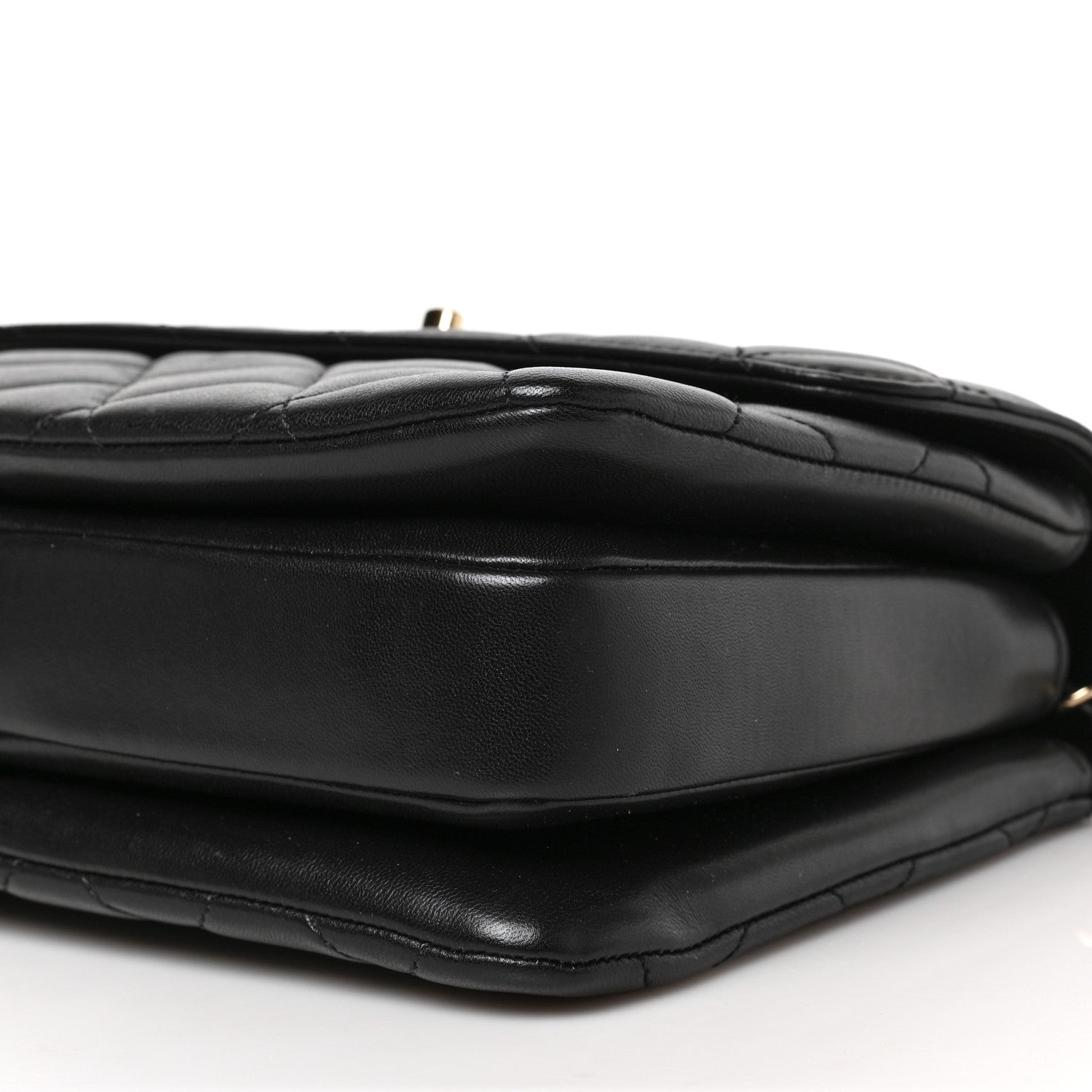 Chanel Lambskin Quilted Small Trendy CC Dual Handle Flap Bag Black 8 of 9