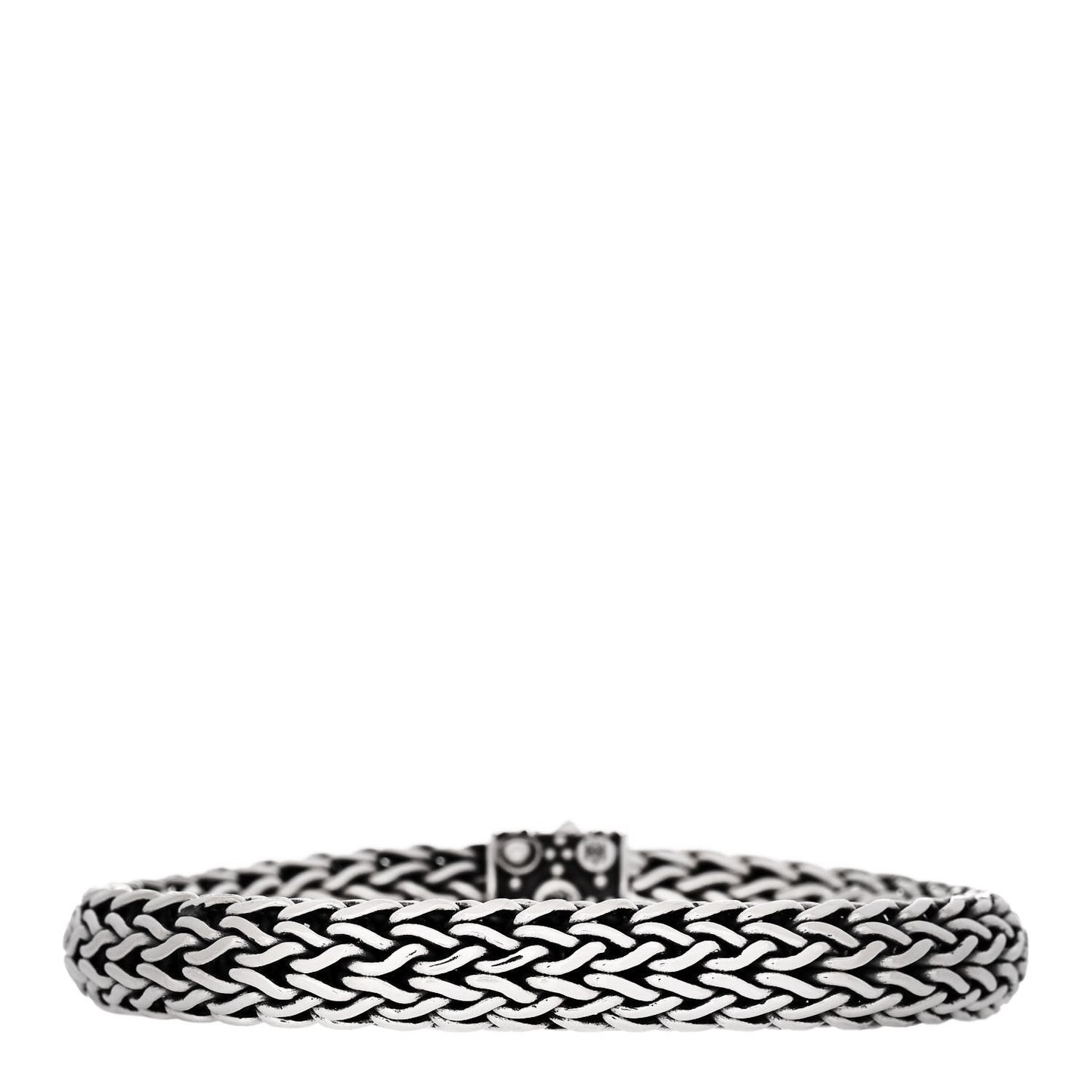 Sterling Silver 18K Yellow Gold 10mm Jaisalmer Classic Chain Dot Bracelet