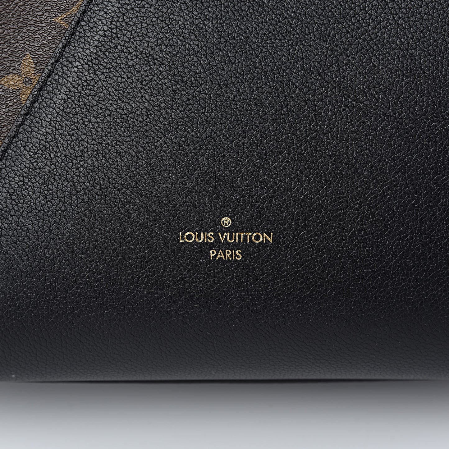 Calfskin Monogram Kimono Tote Black