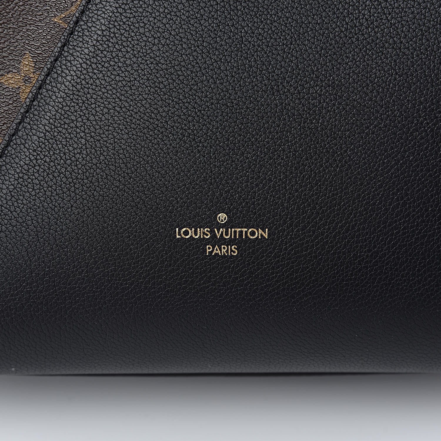 Louis Vuitton Calfskin Monogram Kimono Tote Black 9 of 9