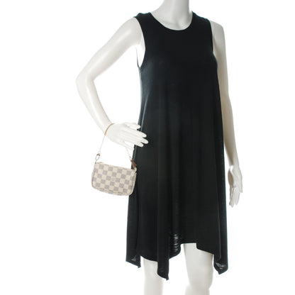 Louis Vuitton Damier Azur Mini Pochette Accessories 2 of 7