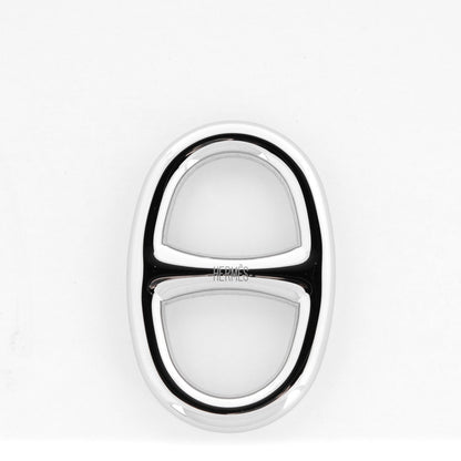 Hermes Palladium Chaine D'Ancre Scarf Ring 5 of 5