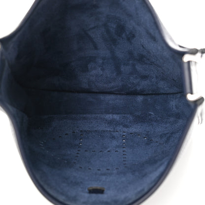 Hermes Taurillon Clemence Evelyne III PM Bleu Nuit 5 of 13