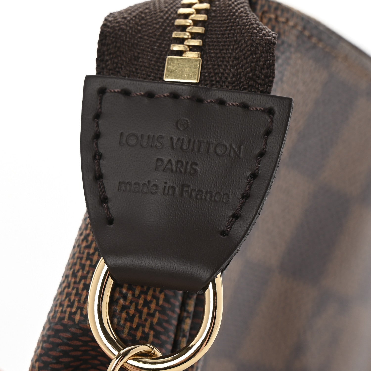 Louis Vuitton Damier Ebene Mini Pochette Accessories 6 of 8