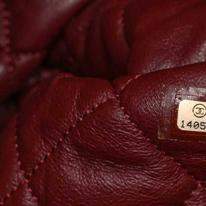 Chanel Lambskin Quilted Medium Coco Cocoon Reversible Tote Black 7 of 10