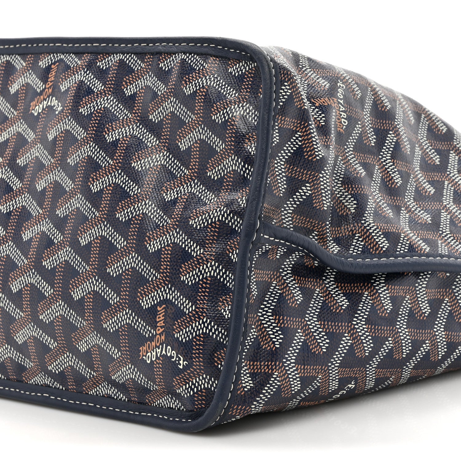 Goyard Goyardine Reversible Anjou PM Navy 14 of 22