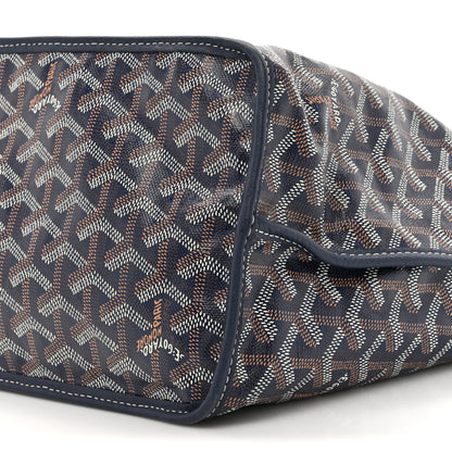 Goyard Goyardine Reversible Anjou PM Navy 14 of 22