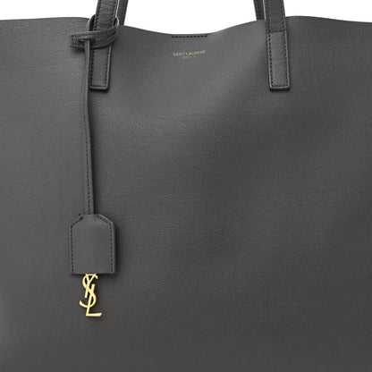 Saint Laurent Calfskin Large Shopping Tote Asphalt 11 of 21