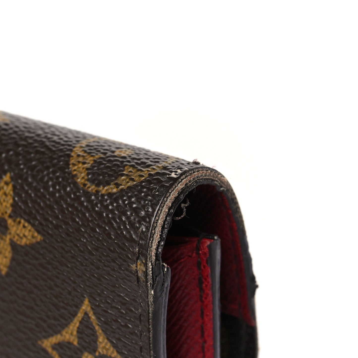 Monogram Emilie Wallet Rouge