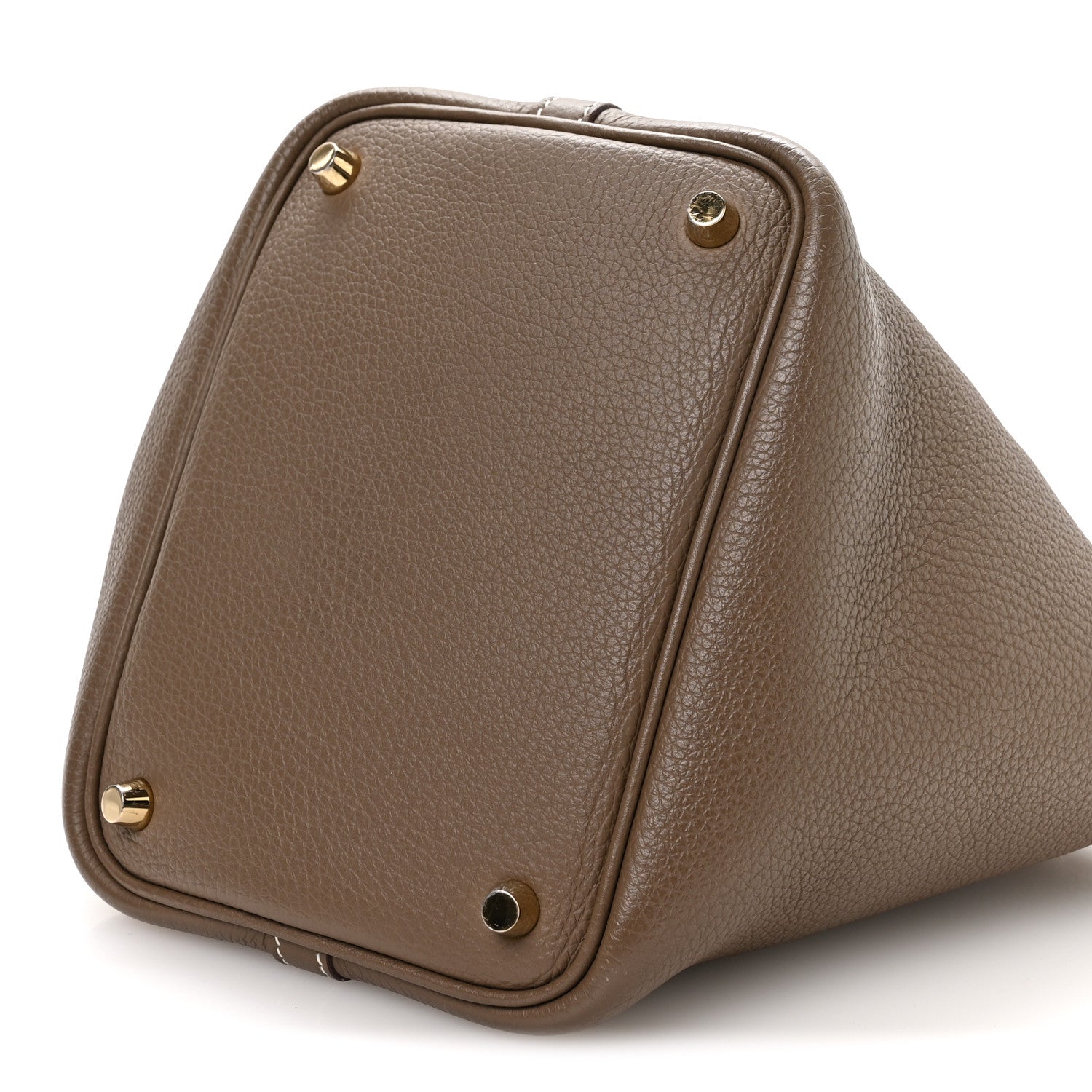Hermes Taurillon Clemence Picotin Lock 18 PM Etoupe 10 of 10