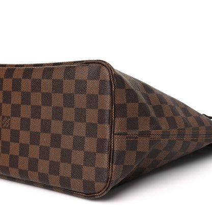 Louis Vuitton Damier Ebene Neo Neverfull MM Rose Ballerine 9 of 11