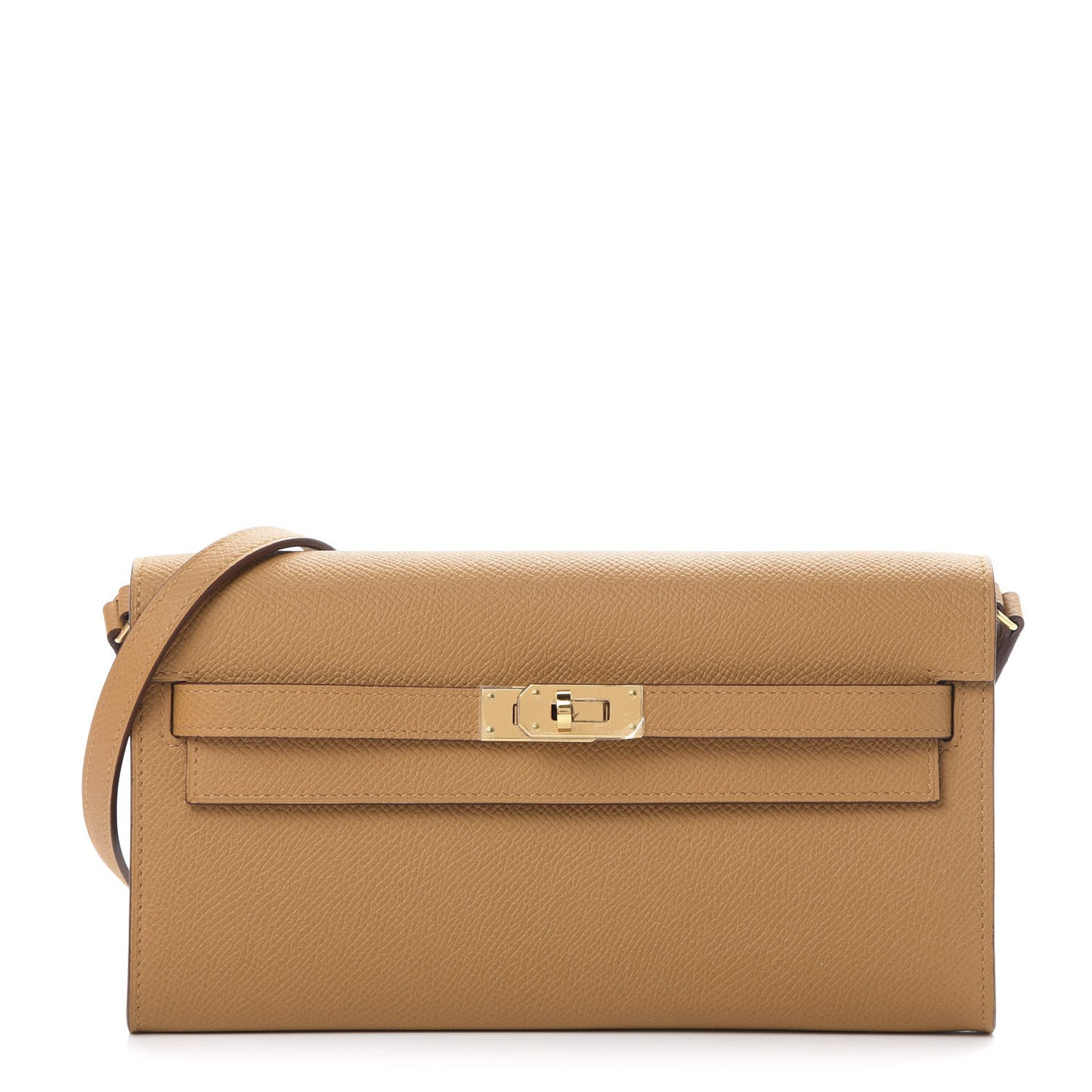 Epsom Kelly Wallet To Go Sesame