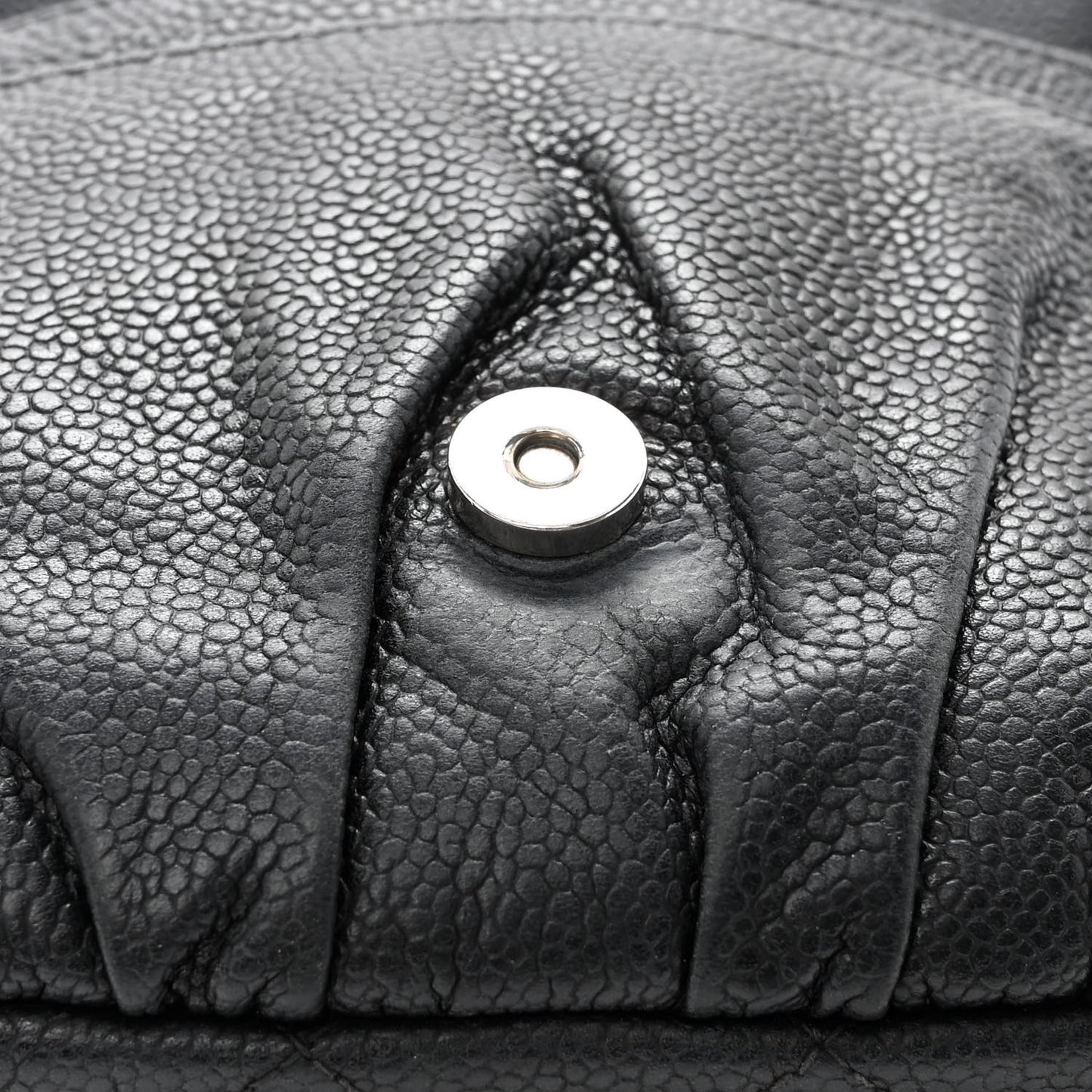 Caviar Half Moon Wallet On Chain WOC Black