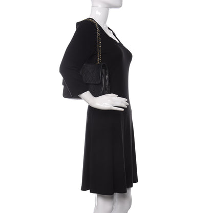 Chanel Lambskin Quilted Medium Double Flap Black 2 of 21