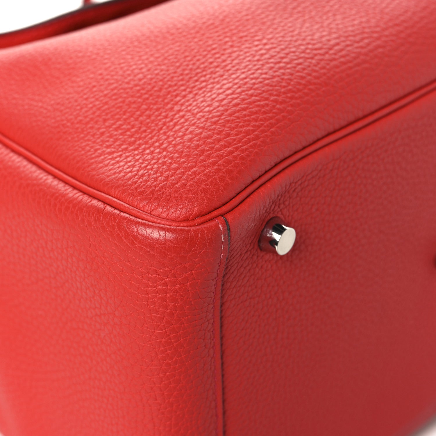 Hermes Taurillon Clemence Lindy 30 Rouge Casaque 9 of 12