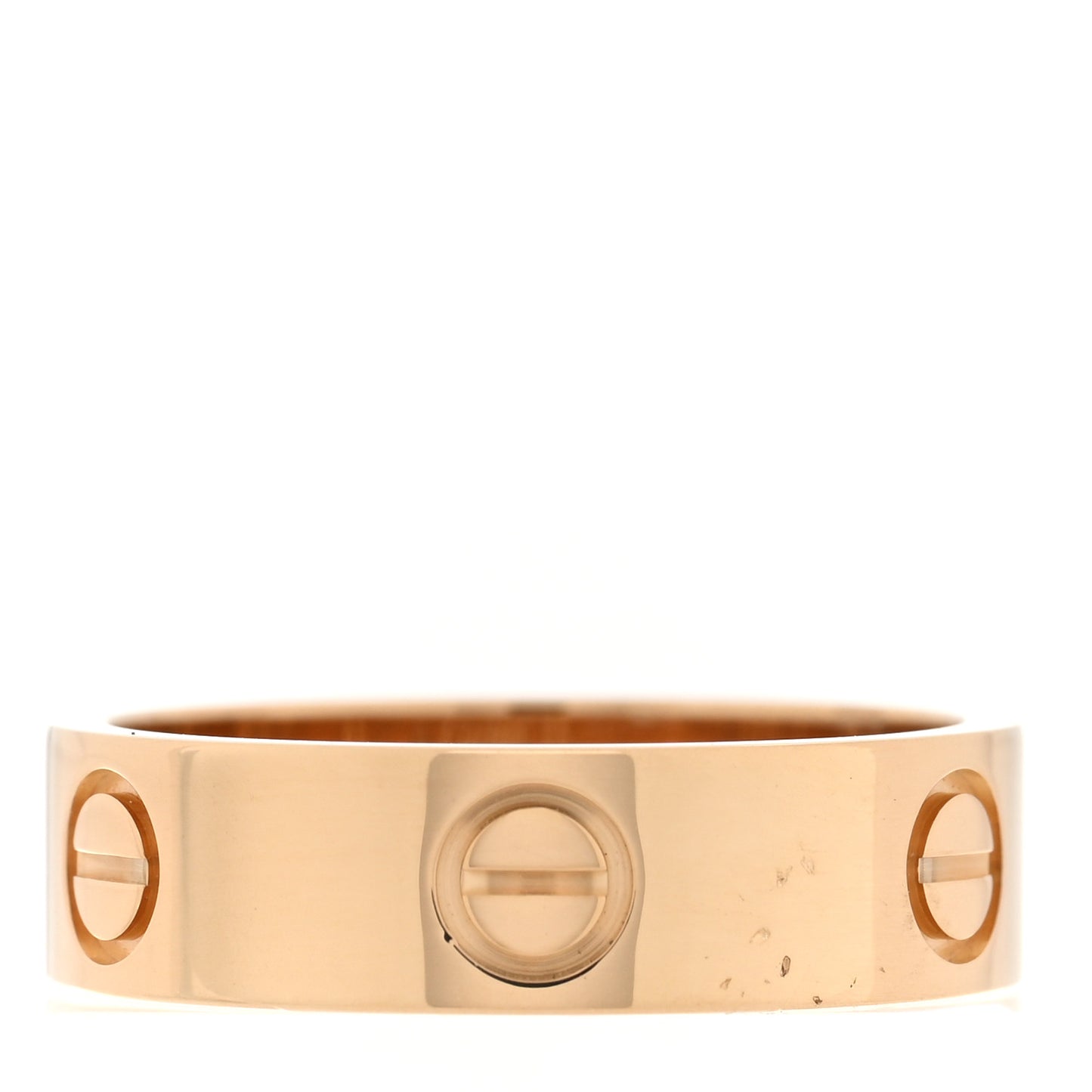 18K Yellow Gold 5.5mm LOVE Ring 55 7.25