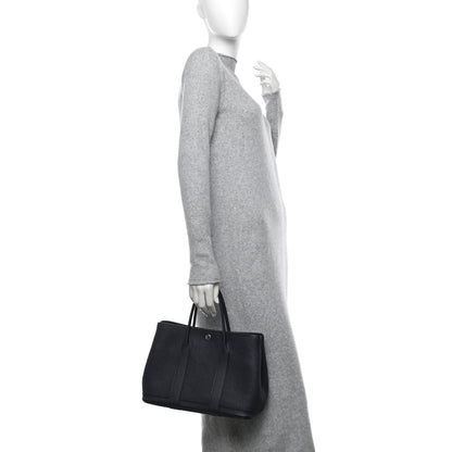 Hermes Negonda Garden Party 30 TPM Bleu Indigo 2 of 11