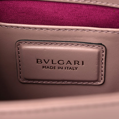 Bulgari Calfskin Serpenti Forever Flap Clutch Dark Beige 6 of 11