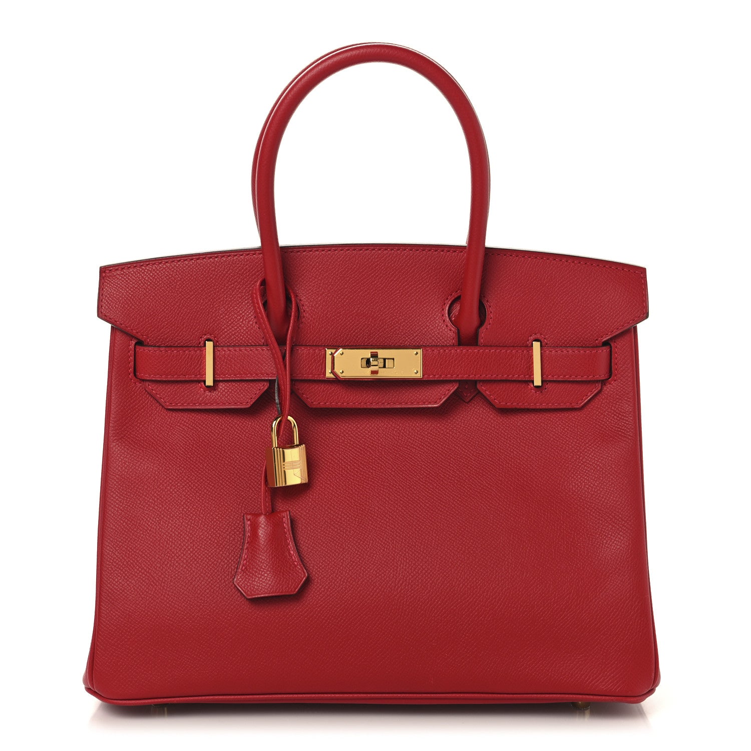 Hermes Epsom BIRKIN 30 Rouge Casaque 1 of 14