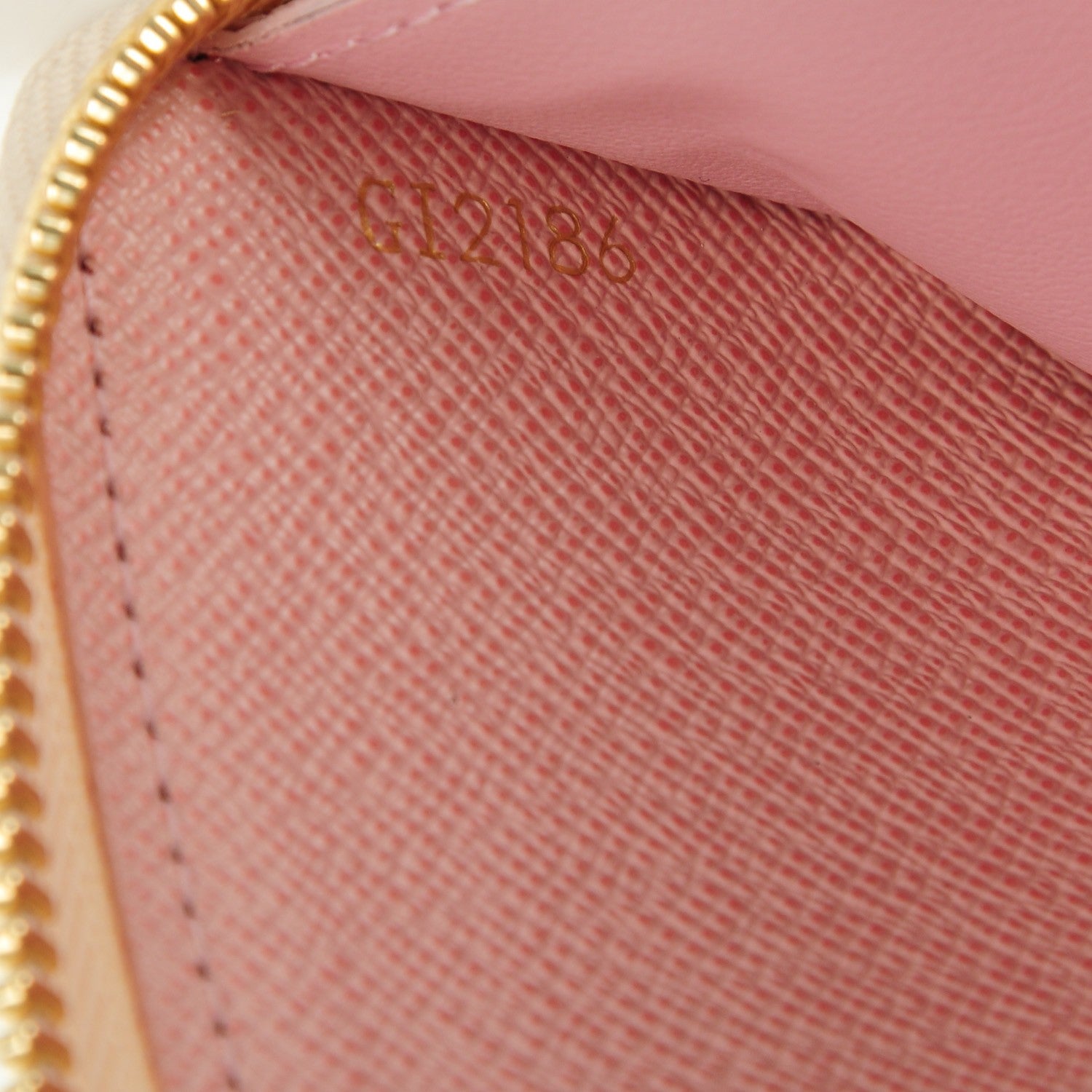 Louis Vuitton Damier Azur Clemence Wallet Rose Ballerine 7 of 7