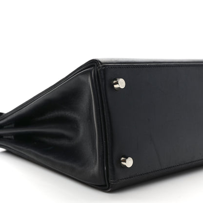 Hermes Box Kelly Retourne 28 Black 7 of 11