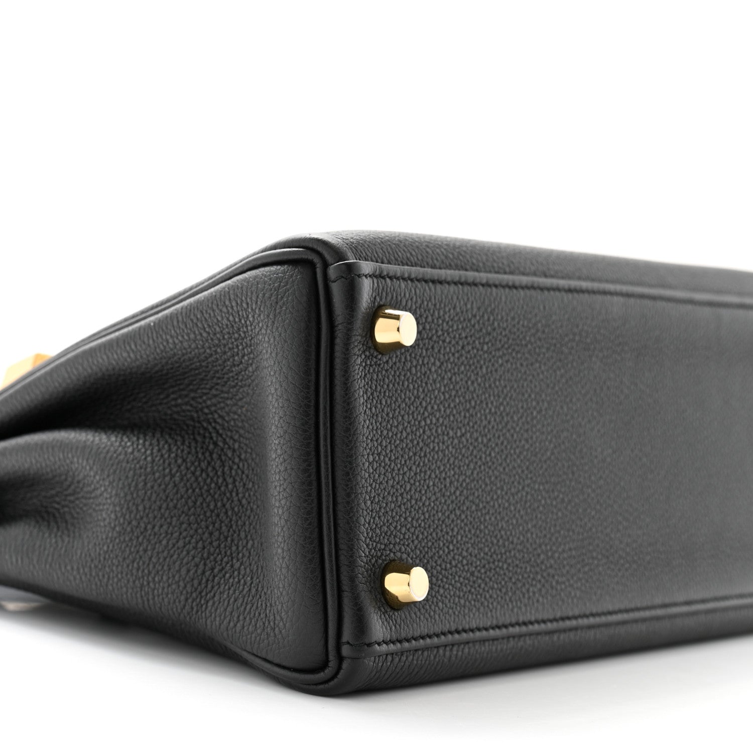 Hermes Togo Kelly Retourne 25 Black 8 of 12