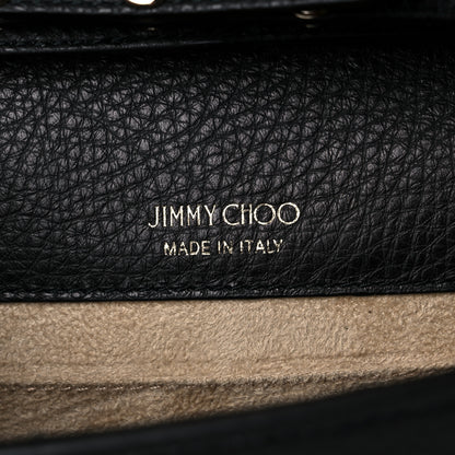 Jimmy Choo Grainy Pebbled Rebel Crossbody Bag Black 6 of 8