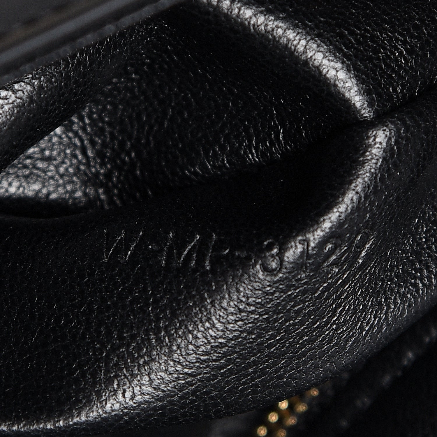 Celine Shiny Calfskin Medium Chain Maillon Triomphe Black 8 of 12