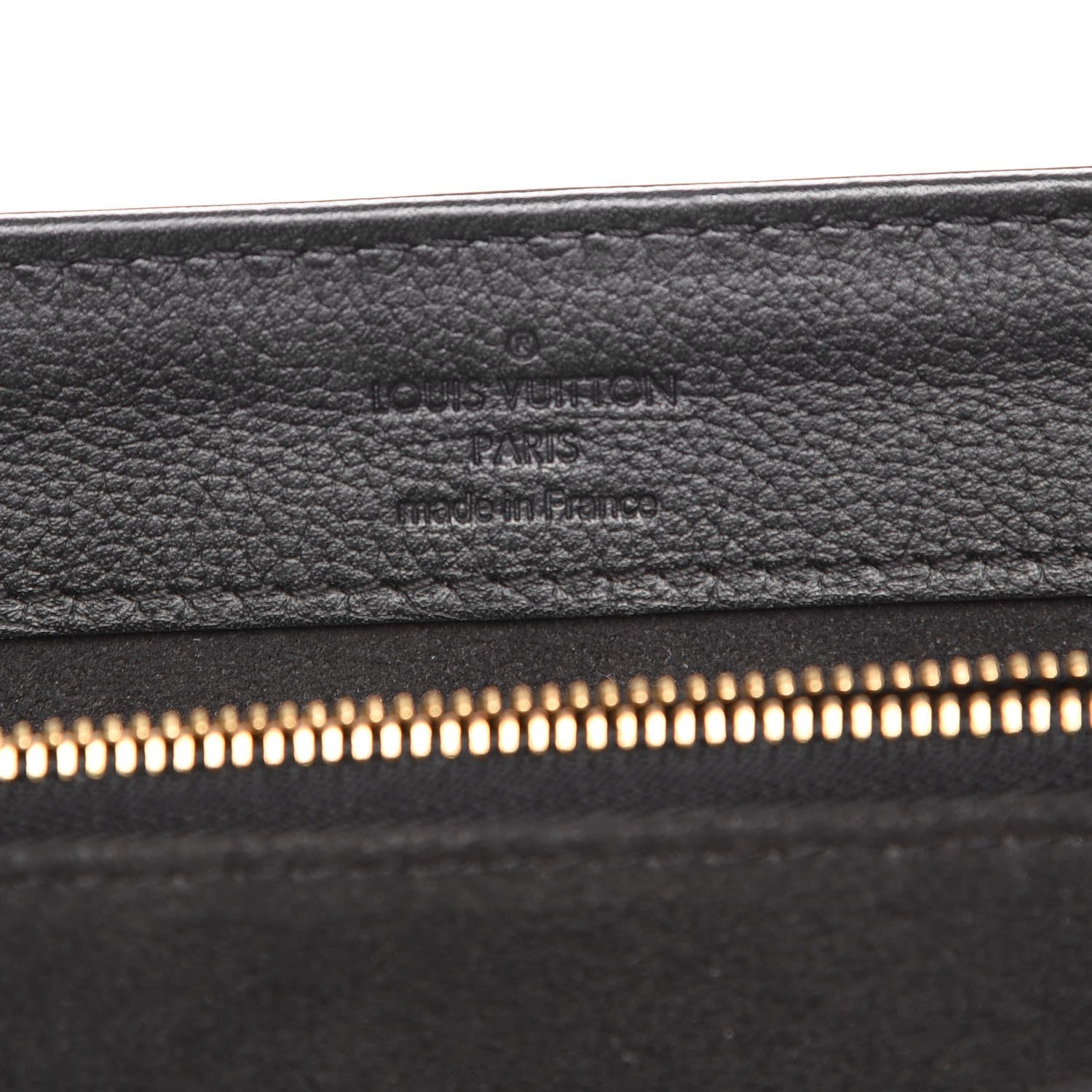 Louis Vuitton Calfskin Monogram Very One Handle Black 5 of 12