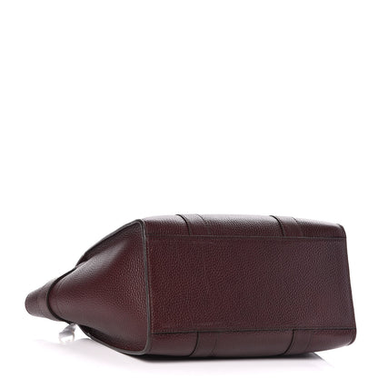 Mulberry Grain Vegetable Tanned Calfskin Small Zipped Bayswater Oxblood 4 of 13