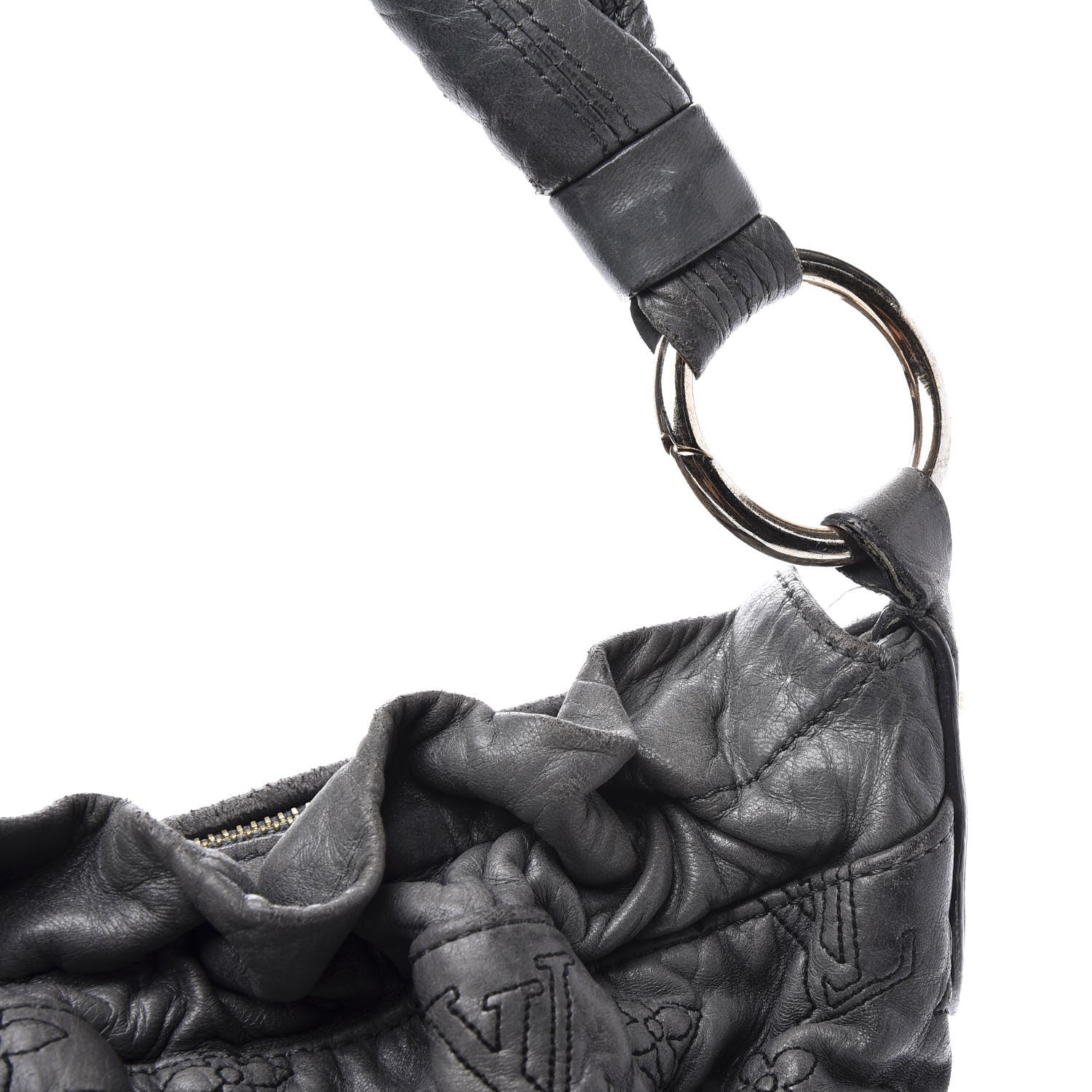 Louis Vuitton Lambskin Nimbus Olympe GM Anthracite 12 of 14