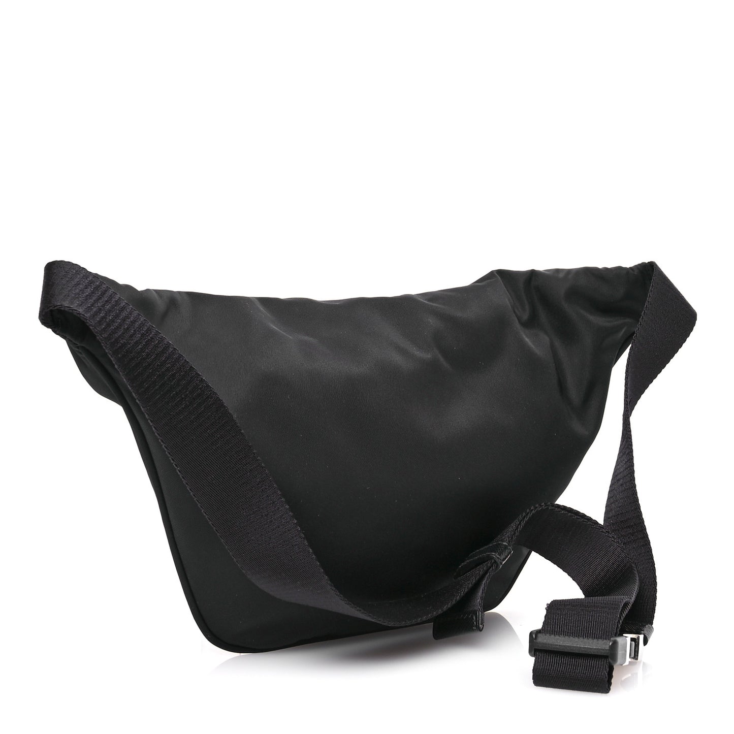 Re-Nylon Saffiano Belt Bag Black