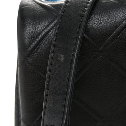 Chanel Calfskin Diamond Embossed New Chic Flap Black 11 of 11