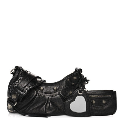 Balenciaga Agneau Arena Le Cagole Shoulder Bag XS Black 1 of 14