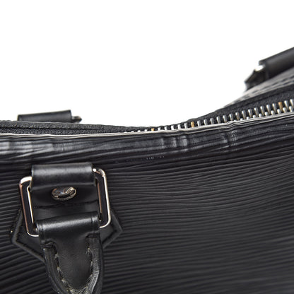 Louis Vuitton Epi Speedy 25 Black 10 of 17