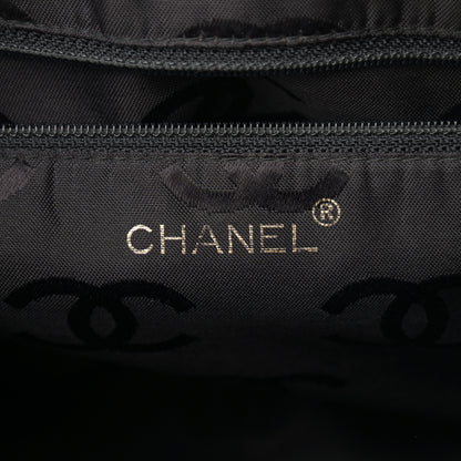 Chanel Caviar Chevron Quilted Camera Case Black 6 of 15