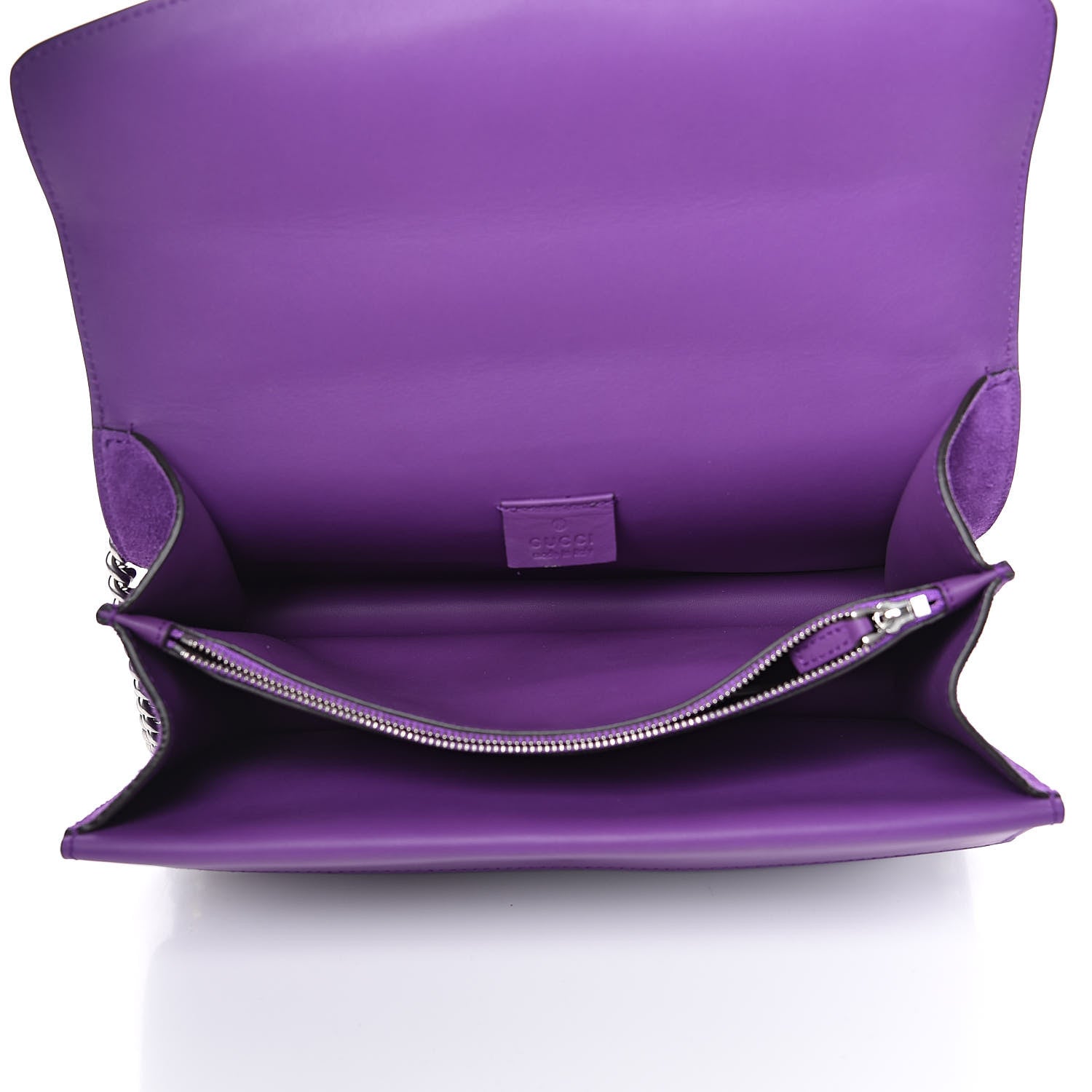 Gucci Suede Crystal Small Dionysus Shoulder Bag Bright Purple 5 of 11